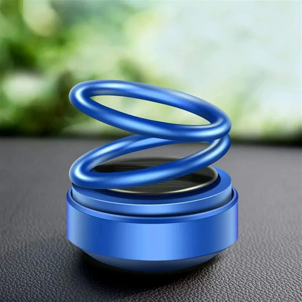 Solar Car Aroma Diffuser Car Air Freshener Solar 360° Rotating Car Diffuser Solar Powered Air Freshener Car Dashboard Aroma Diffuser Essential Oil Diffuser for Car Home and Office Air Freshener Car Perfume Diffuser Rotating Air Freshener Solar Aromatherapy Diffuser