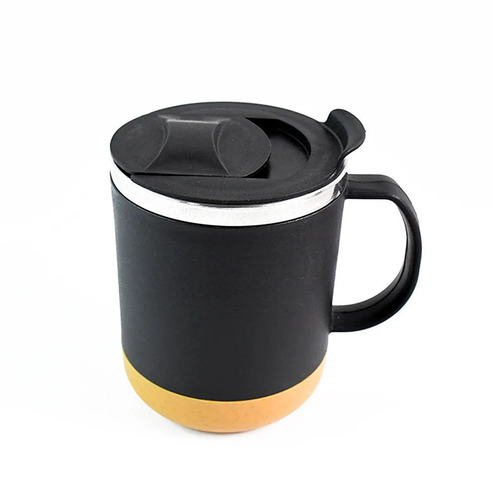 Insulated Coffee Mug Spill-Proof Travel Mug 450ML Coffee Mug Stainless Steel Coffee Mug Thermal Mug with Lid Leak-Proof Coffee Cup Reusable Coffee Tumbler Coffee Mug for Travel Portable Coffee Cup Hot and Cold Beverage Mug