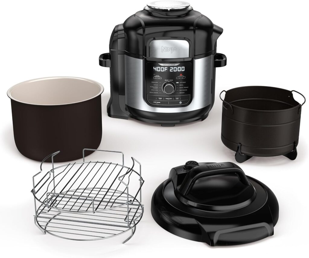 Ninja FD401 Foodi Ninja Foodi 12-in-1 Pressure Cooker Ninja Foodi Air Fryer 8 qt Ninja Foodi Deluxe XL Ninja Foodi pressure cooker air fryer combo 8 qt pressure cooker air fryer Ninja Foodi with reversible rack Ninja Foodi with crisper basket Best multi cooker 2025 Ninja Foodi slow cookerNinja Foodi 12-in-1 pressure cooker and air fryer reviews Best Ninja Foodi for large families Ninja Foodi Deluxe XL 8-quart cooking capacity How to use Ninja FD401 Foodi functions Where to buy Ninja Foodi 12-in-1 cooker online Ninja FD401 recipe ideas and tips Easy meals in Ninja Foodi pressure cooker Ninja Foodi air fry and pressure cook combo guide Multi-function pressure cooker Air fryer that pressure cooks One-pot cooking solution Nonstick cooking pot pressure cooker Kitchen appliance for healthy cooking Ninja kitchen appliances 2025 Best air fryer pressure cooker combo